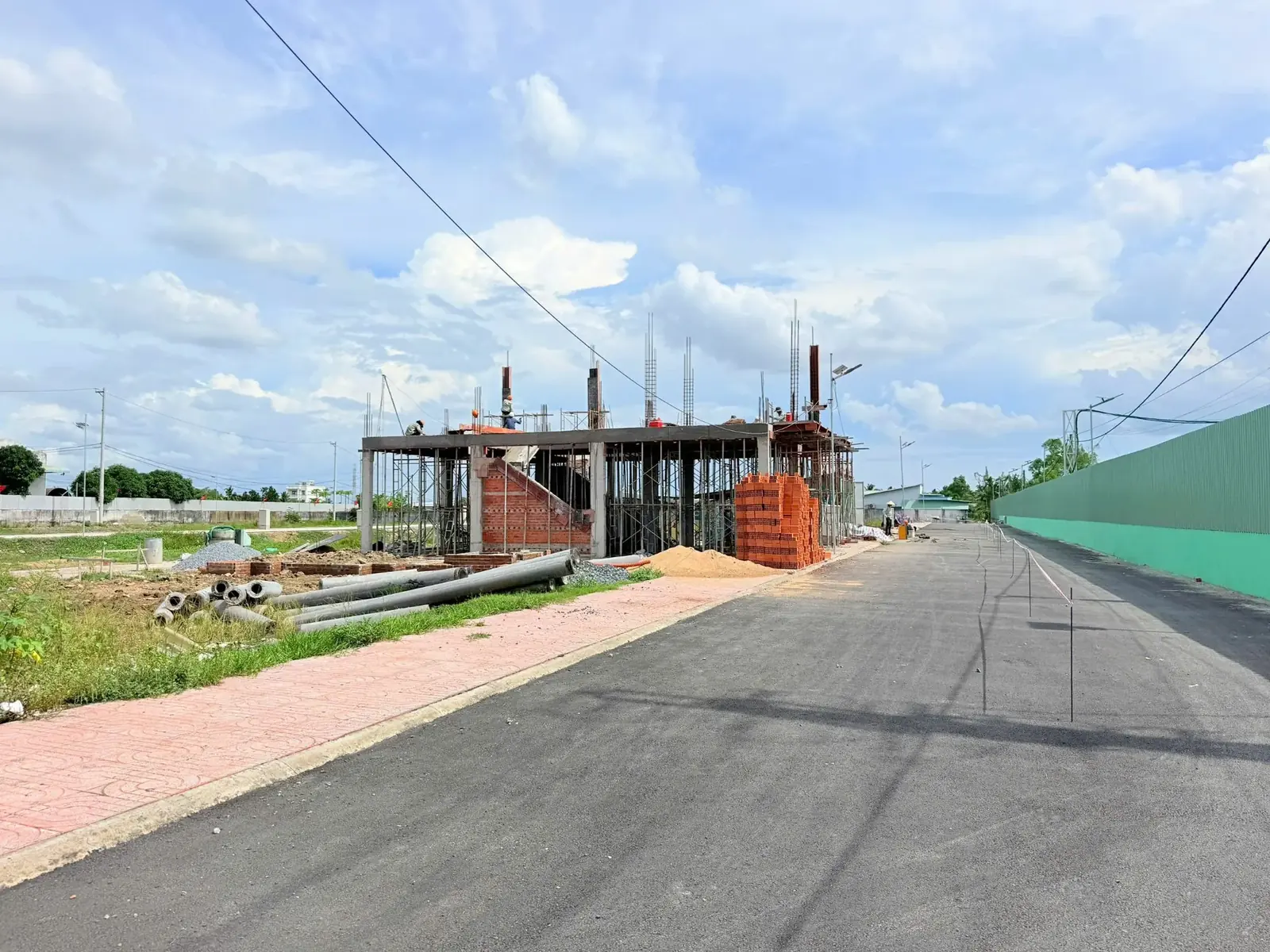 Phối cảnh nhà phố KDC Lộc Phát Sài Gòn